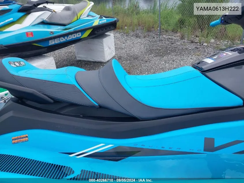 2022 Yamaha Vx Cruiser Ho VIN: YAMA0613H222 Lot: 40266710