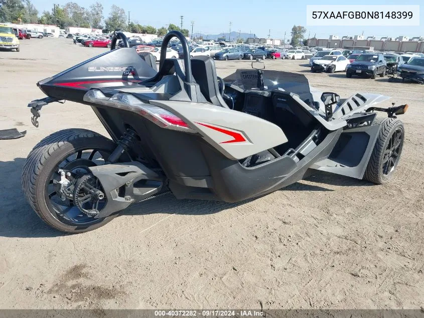 2022 Polaris Slingshot Slr VIN: 57XAAFGB0N8148399 Lot: 40372282