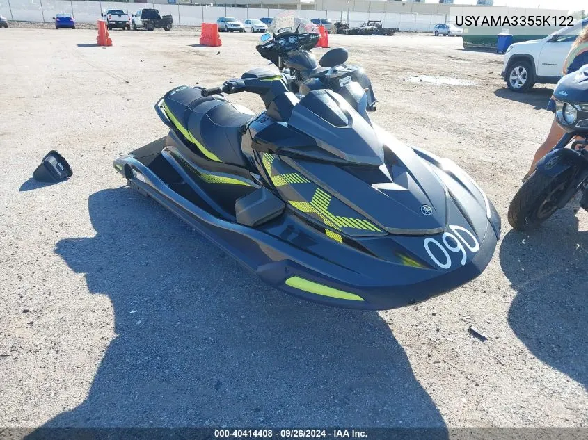 2022 Yamaha Yamaha Vx Cruiser VIN: USYAMA3355K122 Lot: 40414408