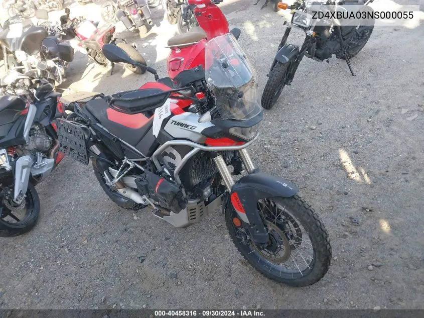 ZD4XBUA03NS000055 2022 Aprilia Tuareg 660