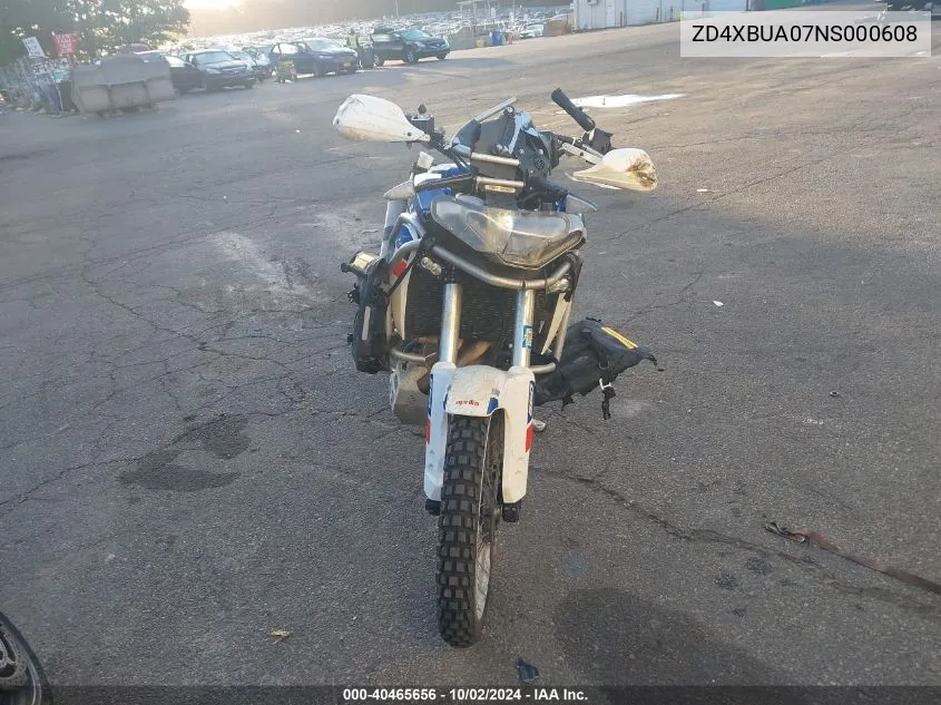 ZD4XBUA07NS000608 2022 Aprilia Tuareg 660