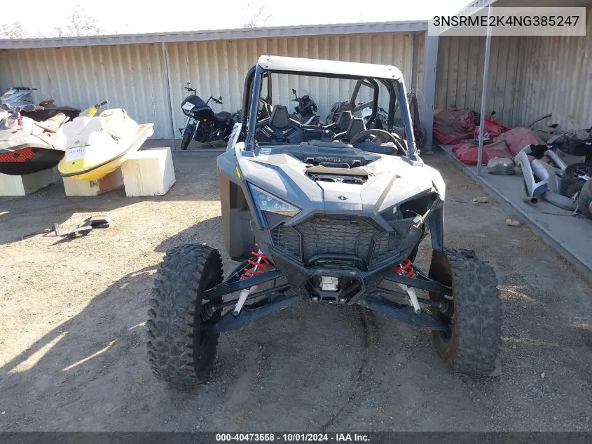 2022 Polaris Rzr Pro R 4 Sport VIN: 3NSRME2K4NG385247 Lot: 40473558