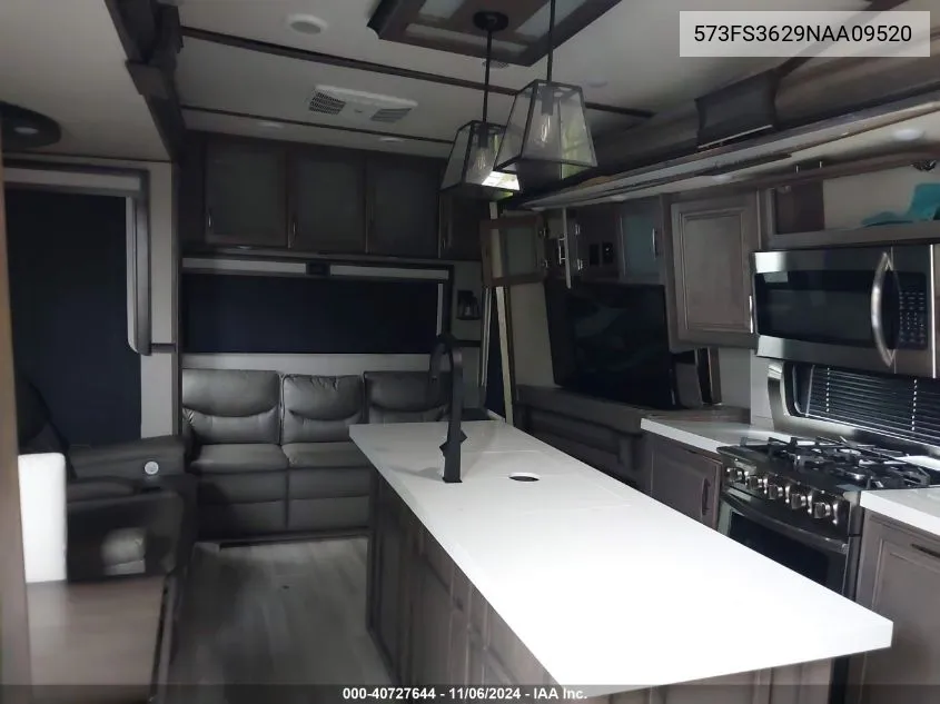 2022 Grand Design Solitude 5Th Wheel VIN: 573FS3629NAA09520 Lot: 40727644