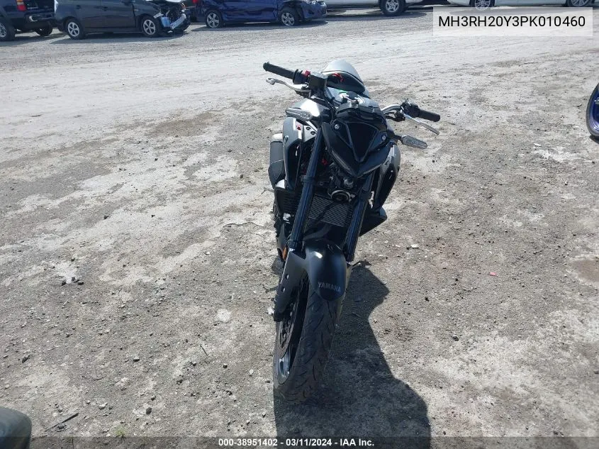 2023 Yamaha Mt-03 VIN: MH3RH20Y3PK010460 Lot: 38951402