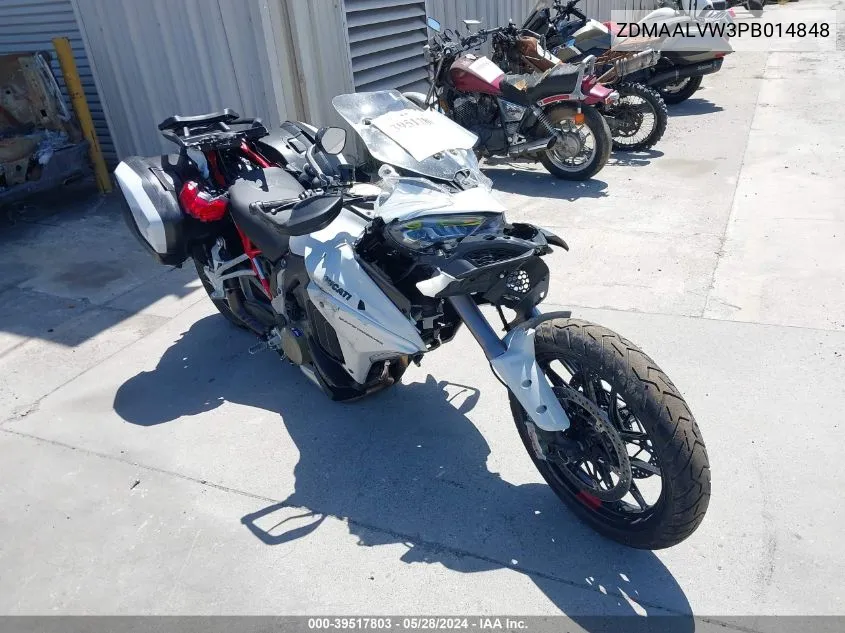 2023 Ducati Multistrada V4/V4S/V4 S Sport/V4 Pikes Peak VIN: ZDMAALVW3PB014848 Lot: 39517803