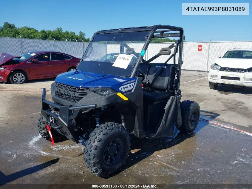 2023 Polaris Ranger 1000 Eps/1000 Premium VIN: 4TATAE993P8031089 Lot: 39593133