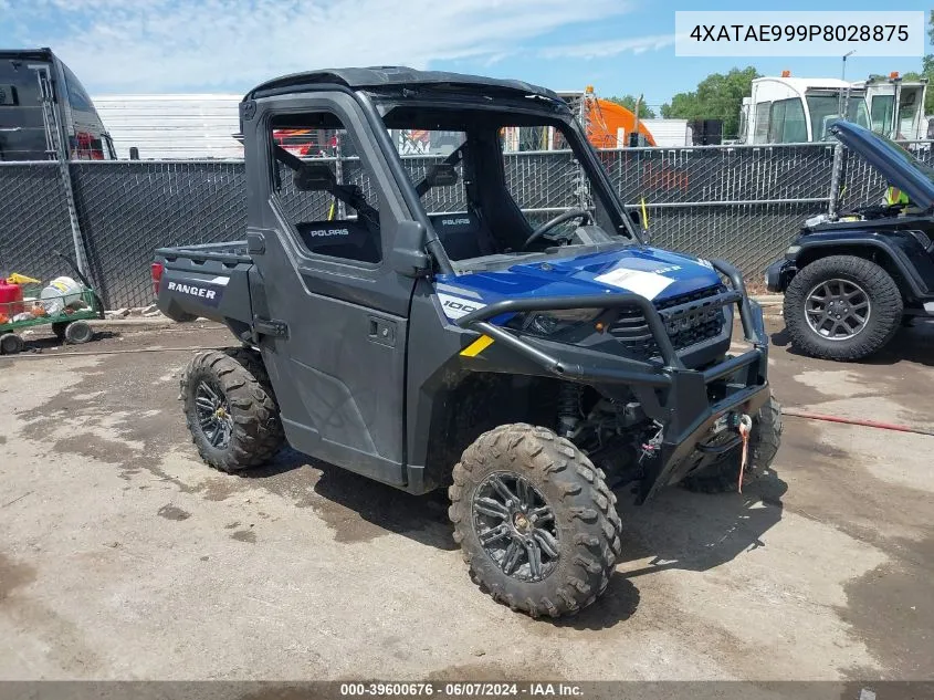 2023 Polaris Ranger 1000 Eps/1000 Premium VIN: 4XATAE999P8028875 Lot: 39600676