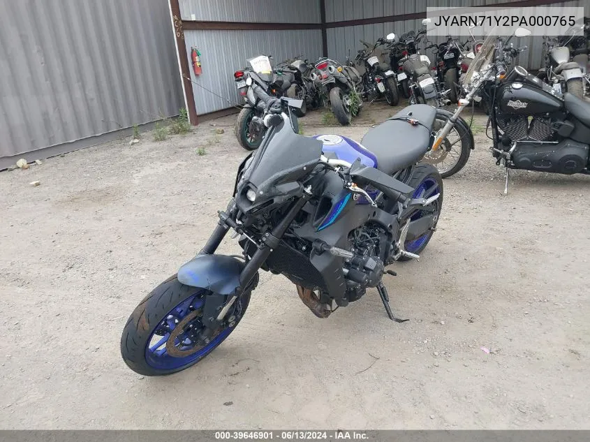 2023 Yamaha Mt09 C VIN: JYARN71Y2PA000765 Lot: 39646901