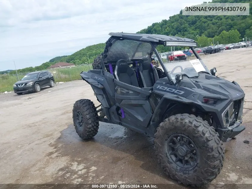 2023 Polaris Rzr Xp 1000 VIN: 3NSNAE999PH430769 Lot: 39712193