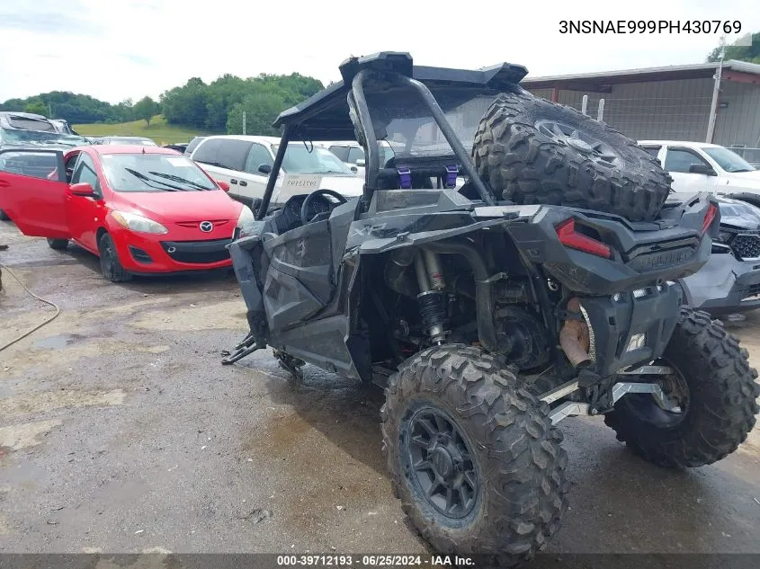 2023 Polaris Rzr Xp 1000 VIN: 3NSNAE999PH430769 Lot: 39712193