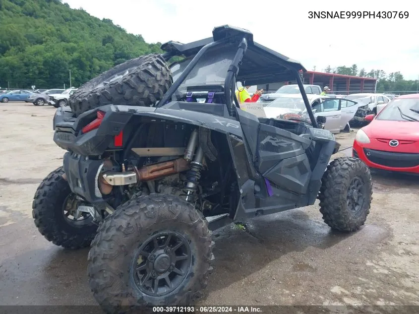 2023 Polaris Rzr Xp 1000 VIN: 3NSNAE999PH430769 Lot: 39712193