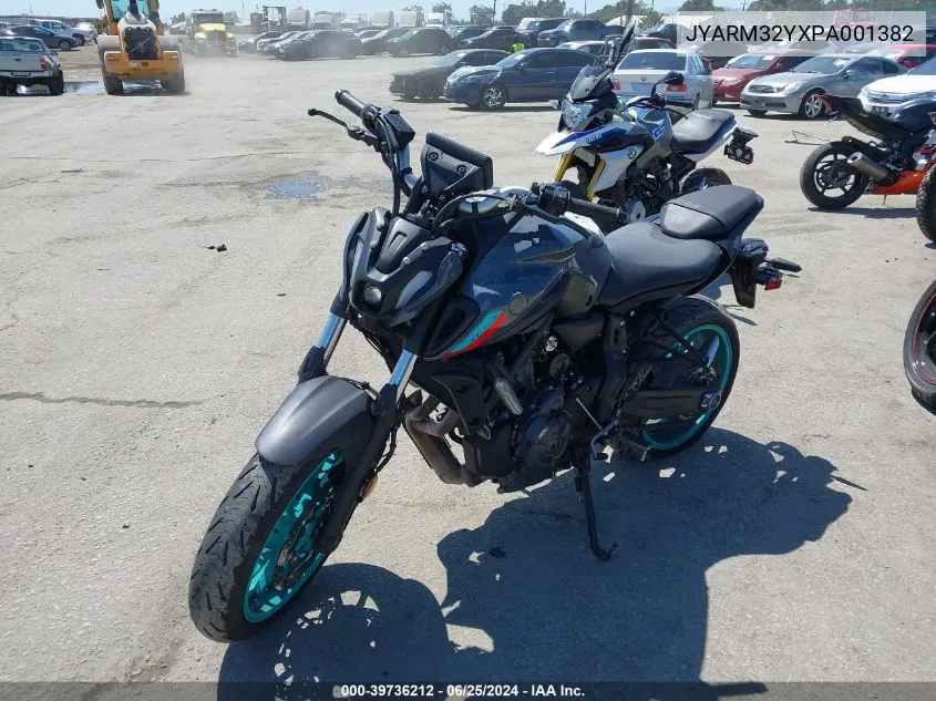 2023 Yamaha Mt07 C VIN: JYARM32YXPA001382 Lot: 39736212