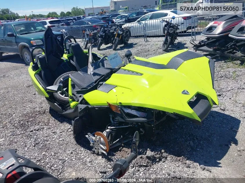 2023 Polaris Slingshot Sl VIN: 57XAAPHD0P8156060 Lot: 39760263