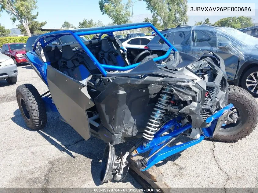 2023 Can-Am Maverick X3 X Rs Turbo Rr VIN: 3JBVXAV26PE000686 Lot: 39770784