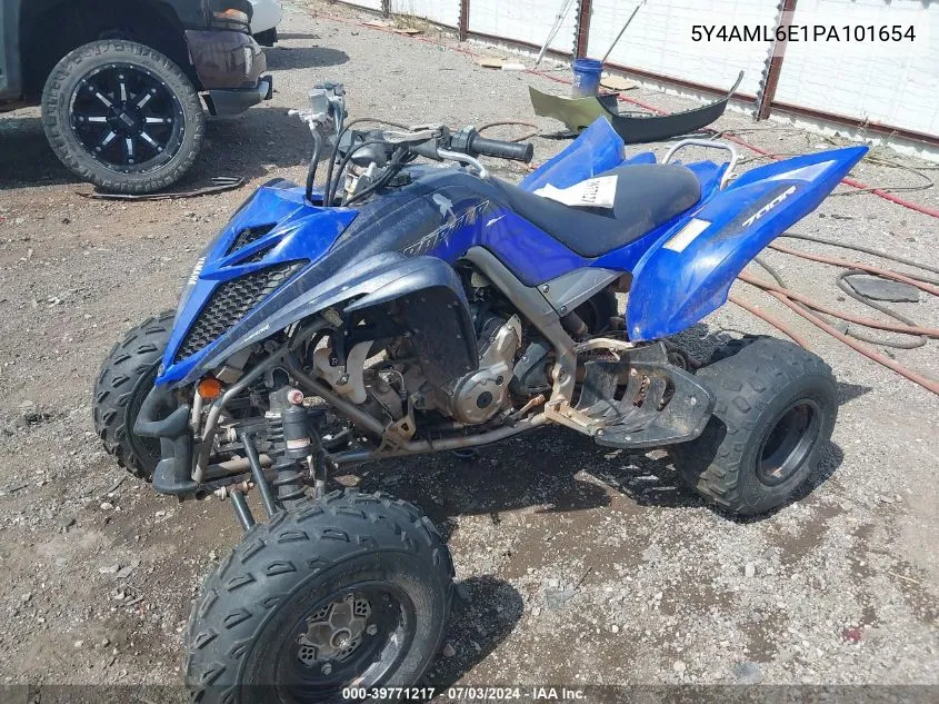 2023 Yamaha Yfm700 R VIN: 5Y4AML6E1PA101654 Lot: 39771217