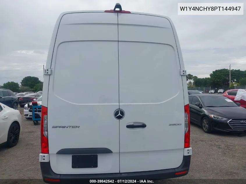 2023 Mercedes Benz Sprinter 2500 VIN: W1Y4NCHY8PT144947 Lot: 39842542