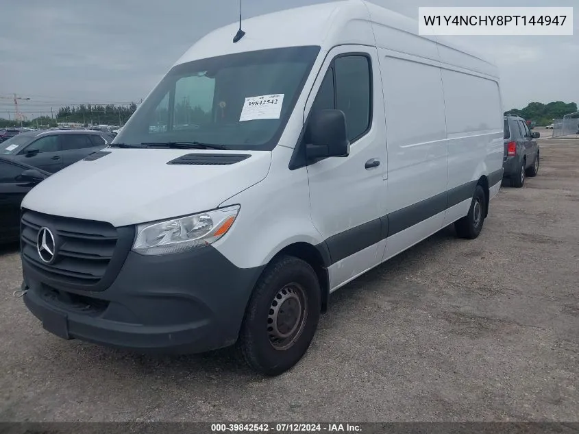 2023 Mercedes Benz Sprinter 2500 VIN: W1Y4NCHY8PT144947 Lot: 39842542