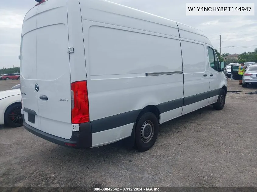 2023 Mercedes Benz Sprinter 2500 VIN: W1Y4NCHY8PT144947 Lot: 39842542