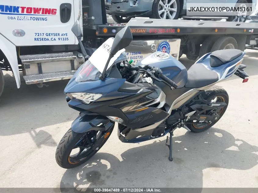 2023 Kawasaki Ex400 VIN: JKAEXKG10PDAM5161 Lot: 39847489