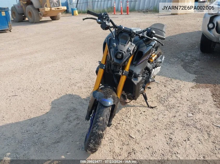 2023 Yamaha Mt09 D VIN: JYARN72E6PA002006 Lot: 39923477