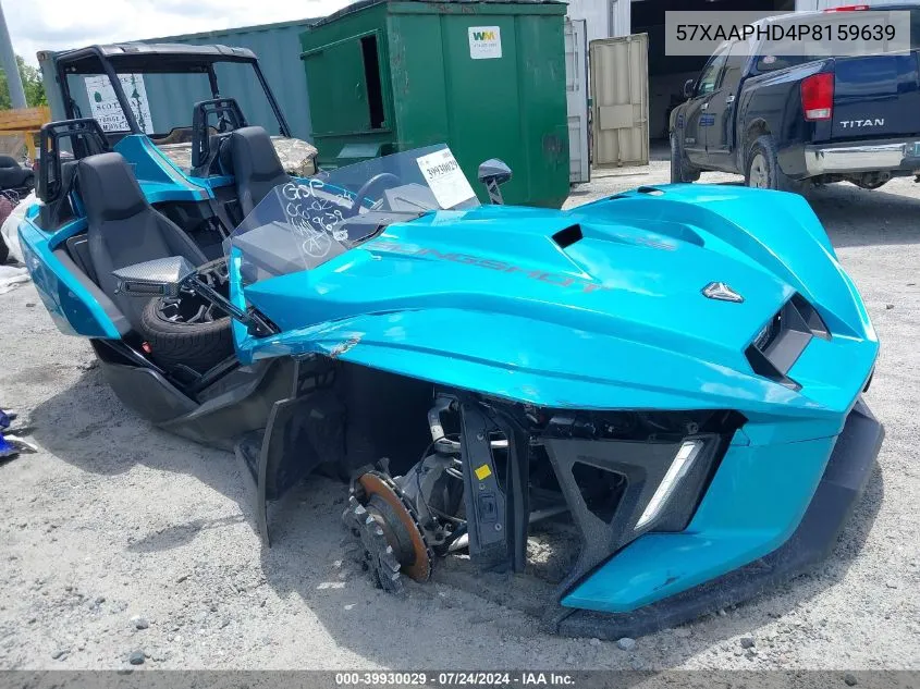 2023 Polaris Slingshot Sl VIN: 57XAAPHD4P8159639 Lot: 39930029