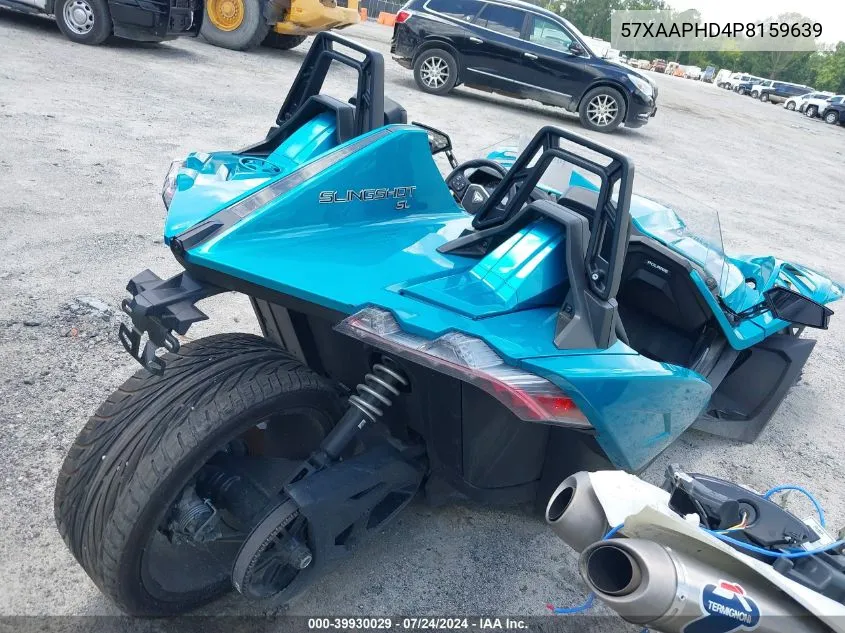 2023 Polaris Slingshot Sl VIN: 57XAAPHD4P8159639 Lot: 39930029