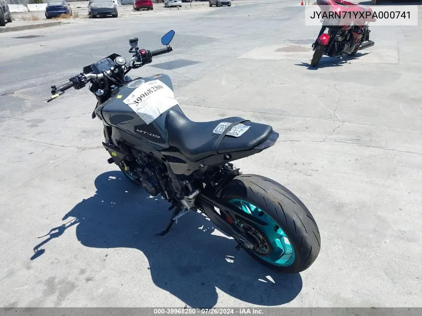 2023 Yamaha Mt09 C VIN: JYARN71YXPA000741 Lot: 39968280