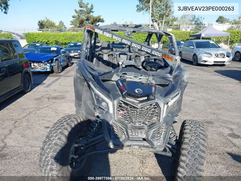 2023 Can-Am Maverick X3 Max X Ds Turbo Rr VIN: 3JBVEAV23PE000263 Lot: 39977086