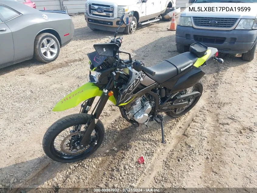 2023 Kawasaki Klx300 E VIN: ML5LXBE17PDA19599 Lot: 39987002