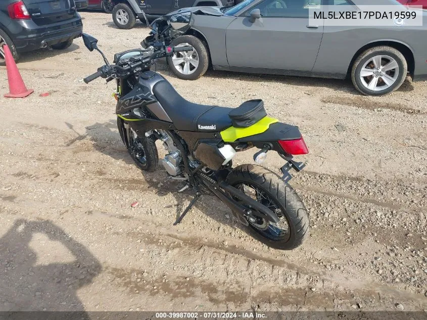 2023 Kawasaki Klx300 E VIN: ML5LXBE17PDA19599 Lot: 39987002