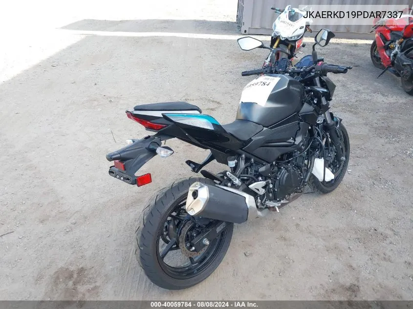 2023 Kawasaki Er400 D VIN: JKAERKD19PDAR7337 Lot: 40059784