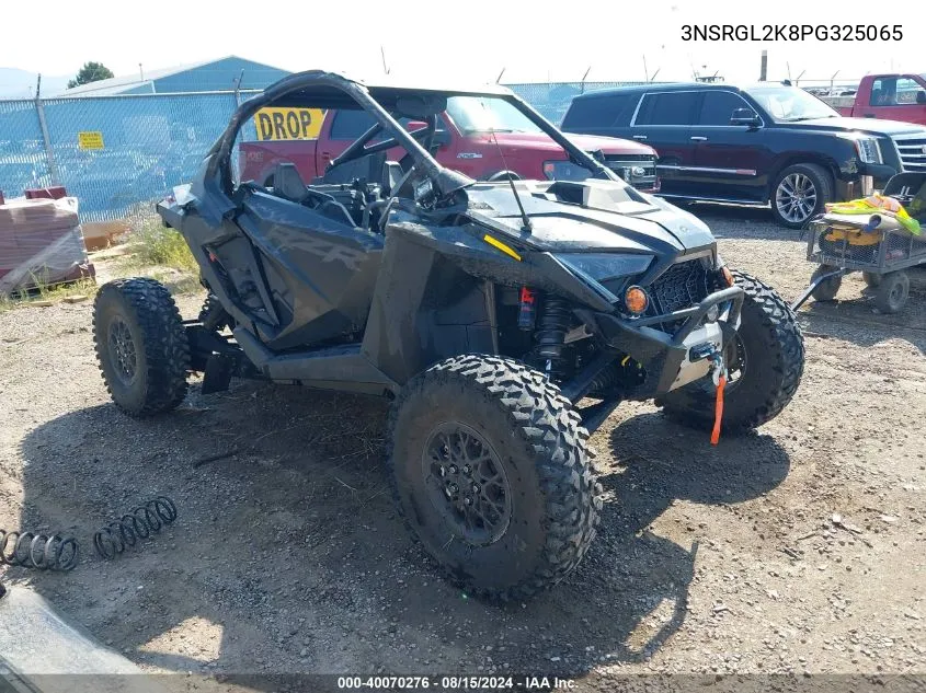 2023 Polaris Rzr Pro R Ultimate Launch Edition VIN: 3NSRGL2K8PG325065 Lot: 40070276