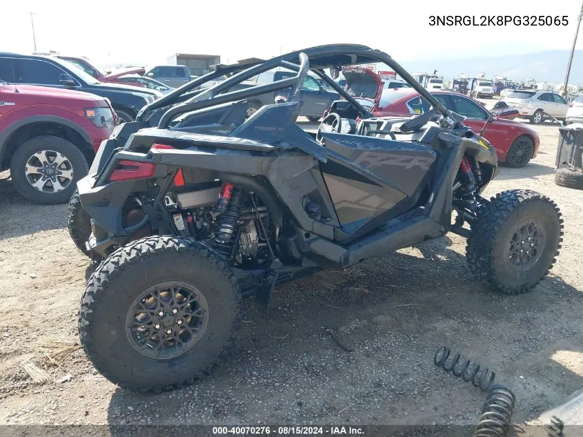 2023 Polaris Rzr Pro R Ultimate Launch Edition VIN: 3NSRGL2K8PG325065 Lot: 40070276