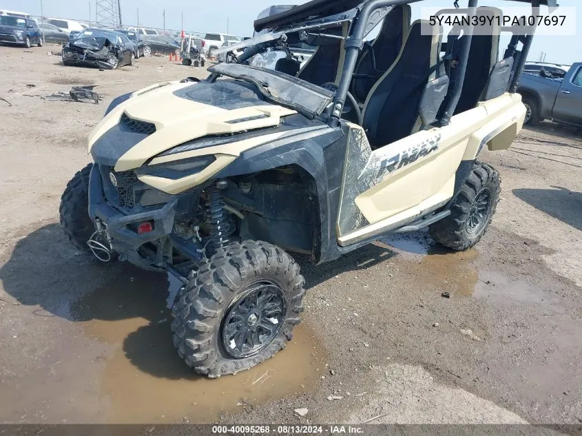 2023 Yamaha Yxe1000 VIN: 5Y4AN39Y1PA107697 Lot: 40095268