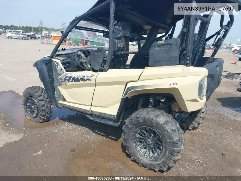 2023 Yamaha Yxe1000 VIN: 5Y4AN39Y1PA107697 Lot: 40095268