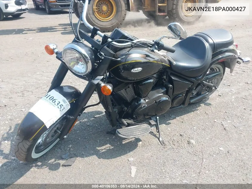 2023 Kawasaki Vn900 E VIN: JKAVN2E18PA000427 Lot: 40106353