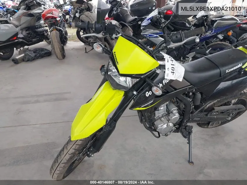 2023 Kawasaki Klx300 E VIN: ML5LXBE1XPDA21010 Lot: 40146807