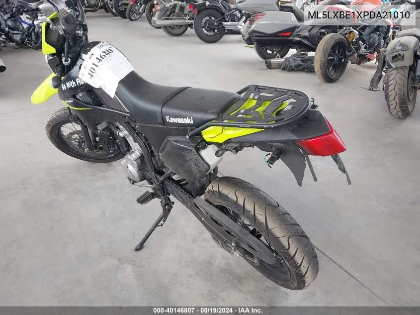 2023 Kawasaki Klx300 E VIN: ML5LXBE1XPDA21010 Lot: 40146807