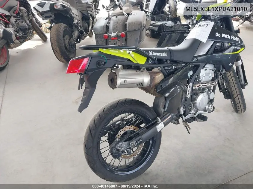 2023 Kawasaki Klx300 E VIN: ML5LXBE1XPDA21010 Lot: 40146807