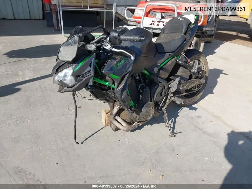 2023 Kawasaki Er650 N VIN: ML5EREN13PDA99861 Lot: 40199607