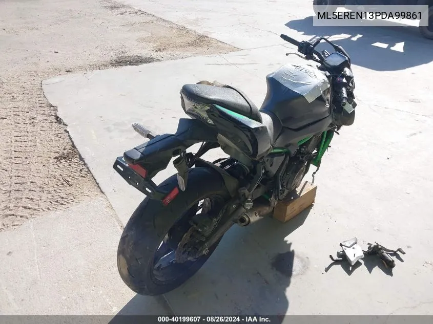 2023 Kawasaki Er650 N VIN: ML5EREN13PDA99861 Lot: 40199607