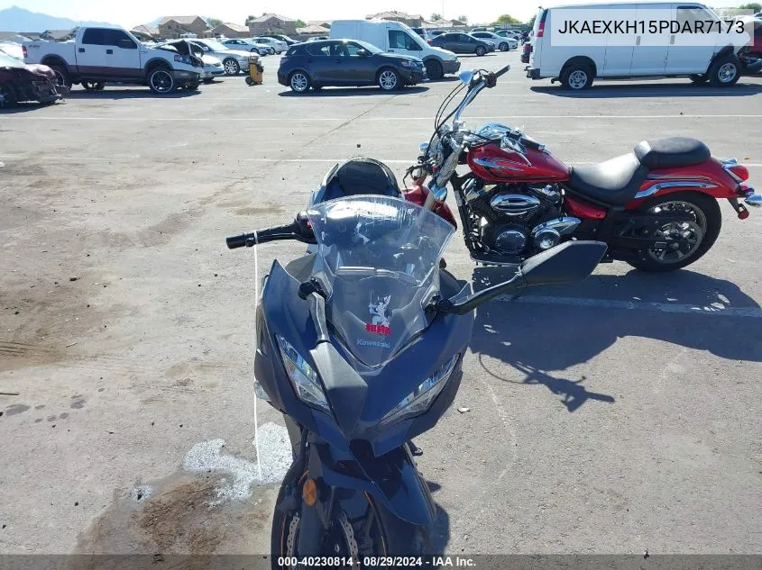 2023 Kawasaki Ex400 VIN: JKAEXKH15PDAR7173 Lot: 40230814