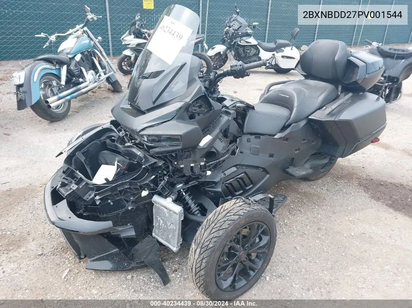 2023 Can-Am Spyder Roadster Rt/Rt Limited VIN: 2BXNBDD27PV001544 Lot: 40234439