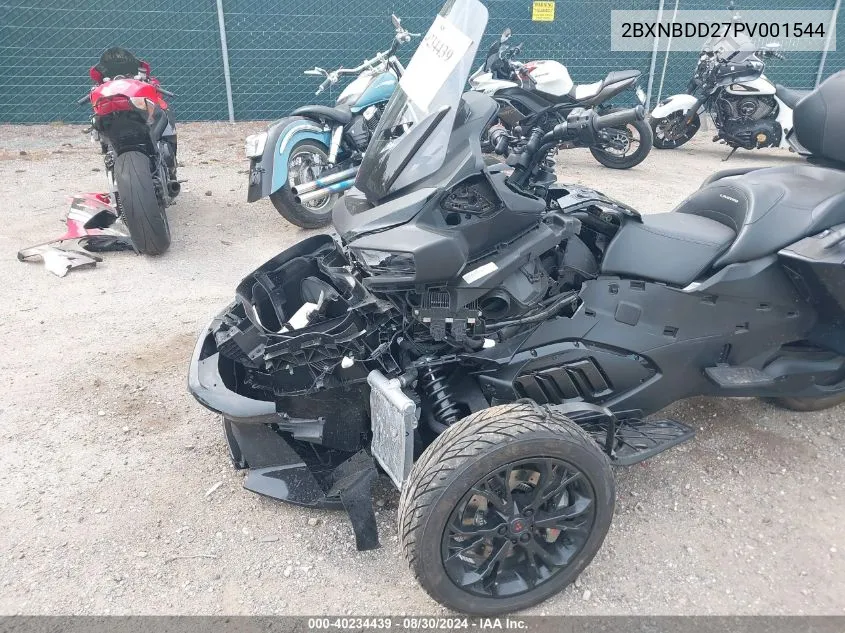 2023 Can-Am Spyder Roadster Rt/Rt Limited VIN: 2BXNBDD27PV001544 Lot: 40234439