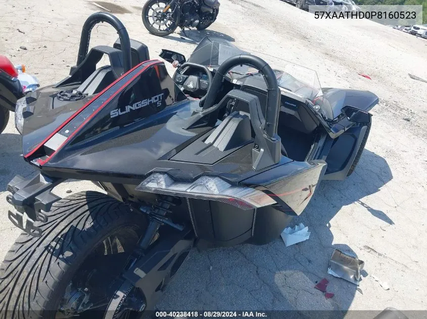 2023 Polaris Slingshot S With Technology Package VIN: 57XAATHD0P8160523 Lot: 40238418