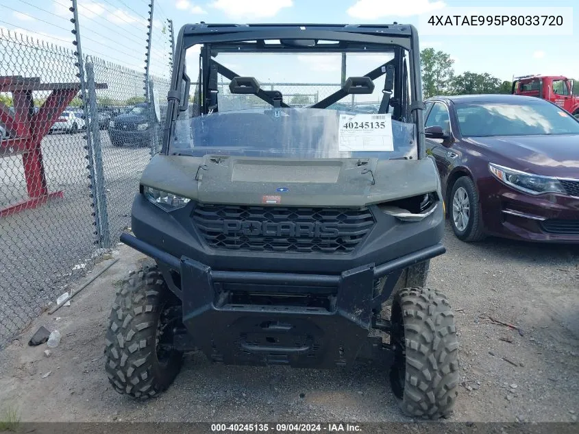 2023 Polaris Ranger 1000 Eps/1000 Premium VIN: 4XATAE995P8033720 Lot: 40245135