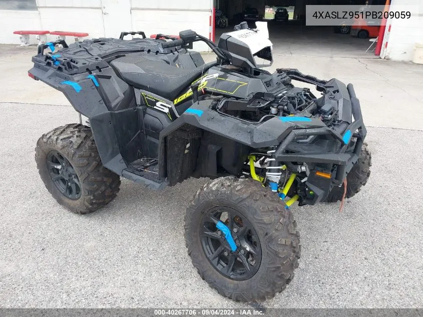 2023 Polaris Sportsman Xp 1000 S VIN: 4XASLZ951PB209059 Lot: 40267706