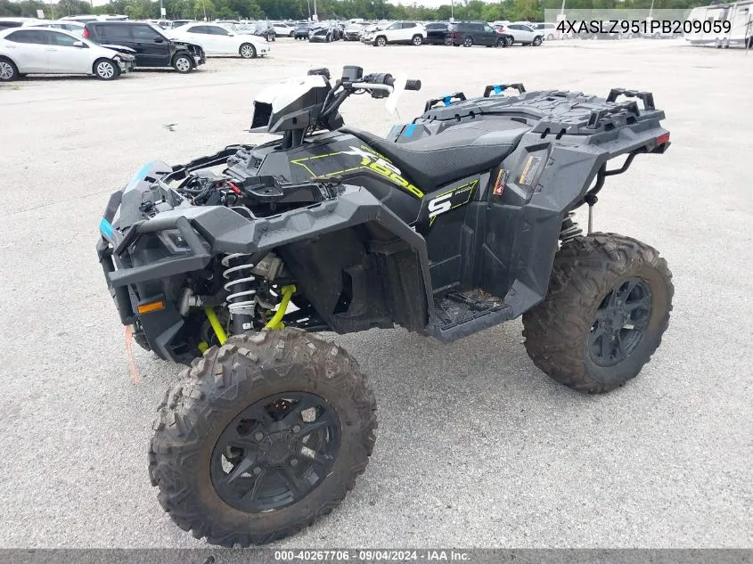 2023 Polaris Sportsman Xp 1000 S VIN: 4XASLZ951PB209059 Lot: 40267706