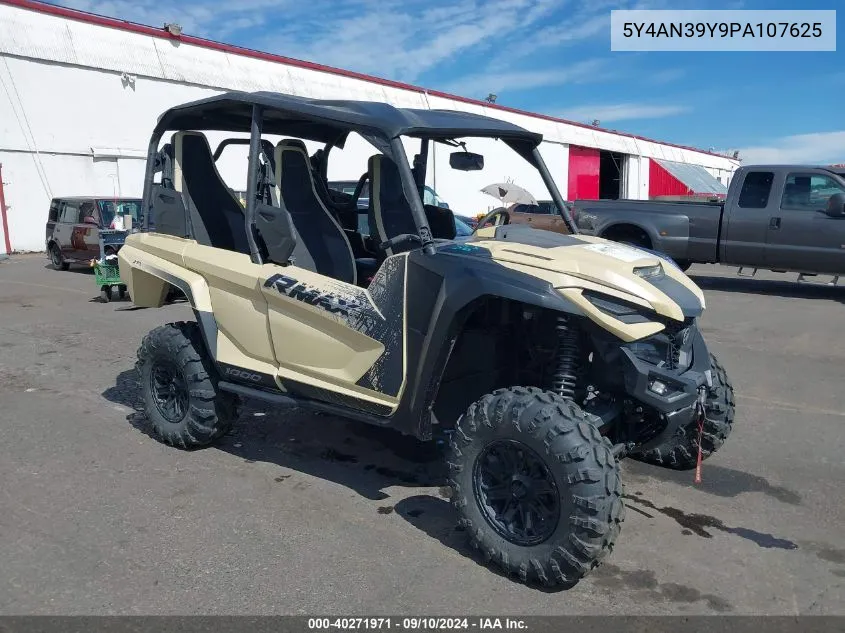 2023 Yamaha Yxe1000 VIN: 5Y4AN39Y9PA107625 Lot: 40271971