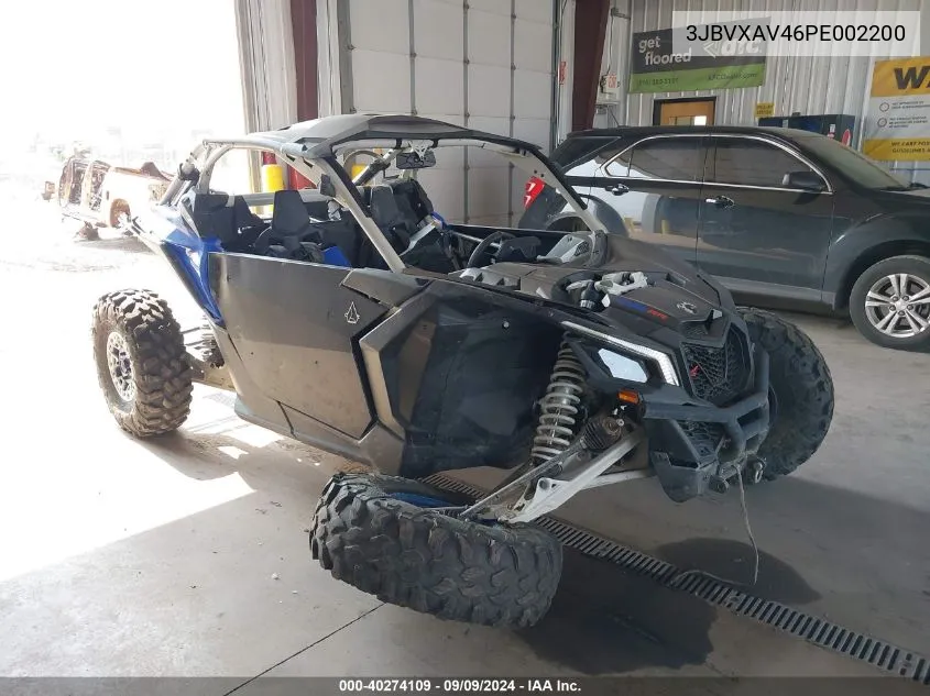 2023 Can-Am Maverick X3 VIN: 3JBVXAV46PE002200 Lot: 40274109